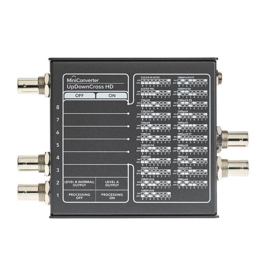 картинка Конвертер Blackmagic Design Mini Converter UpDownCross HD от магазина Одежда+