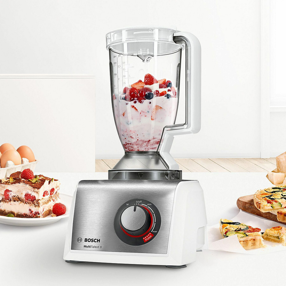 картинка Кухонный комбайн BOSCH MC812S814, белый серебристый от магазина Одежда+