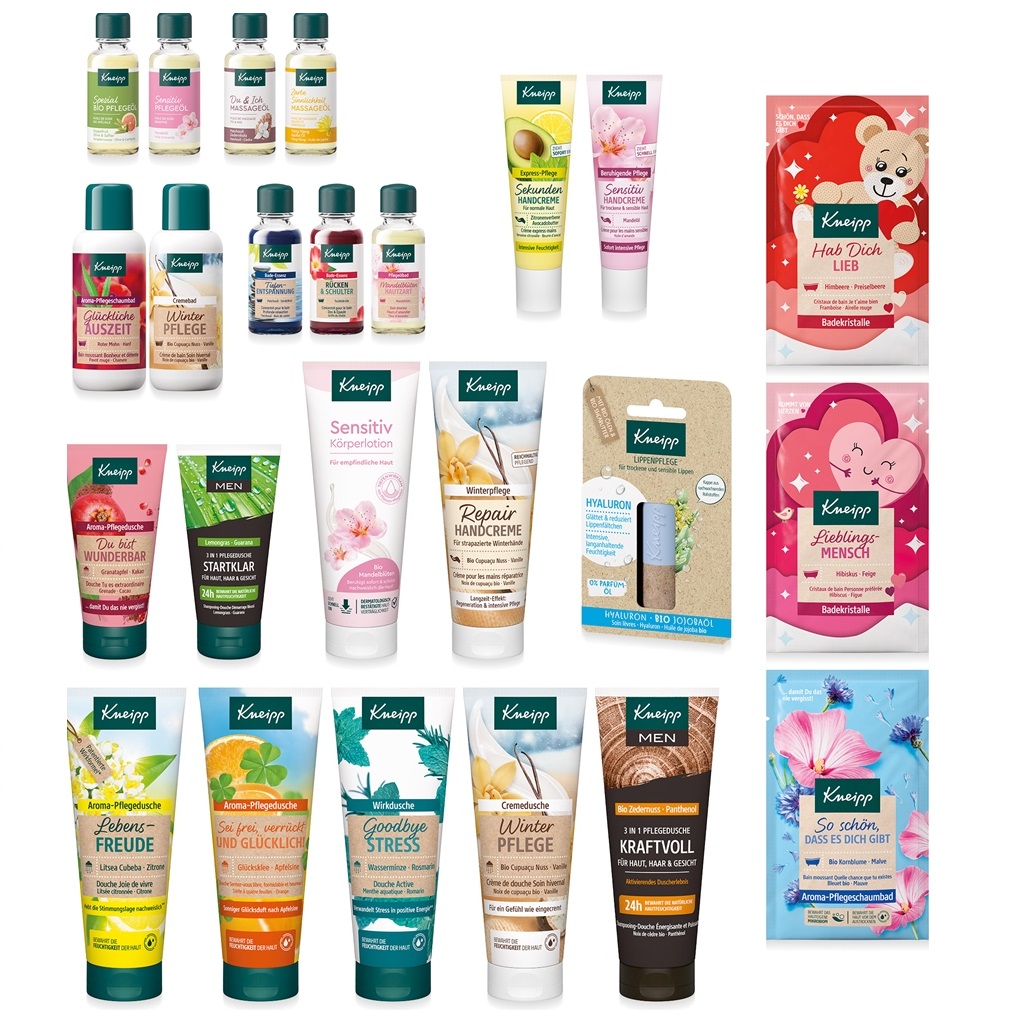 картинка Адвент-календарь Kneipp, 24 предмета от магазина Одежда+