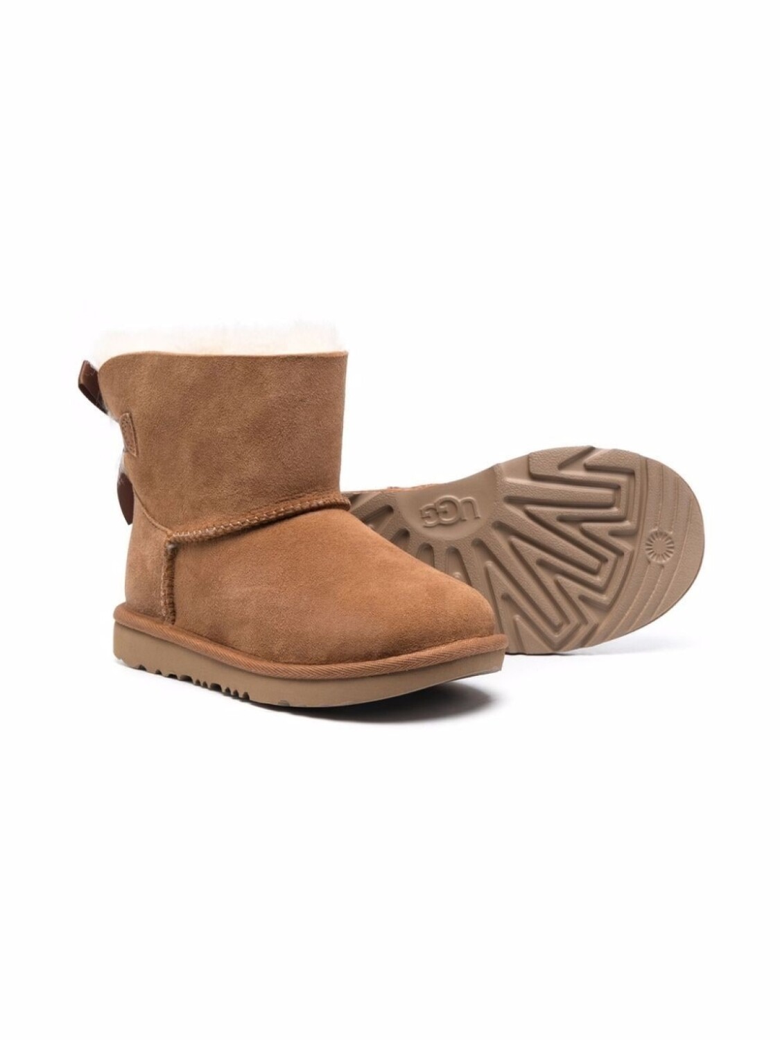 картинка UGG Kids угги Bailey Bow II, коричневый от магазина Одежда+