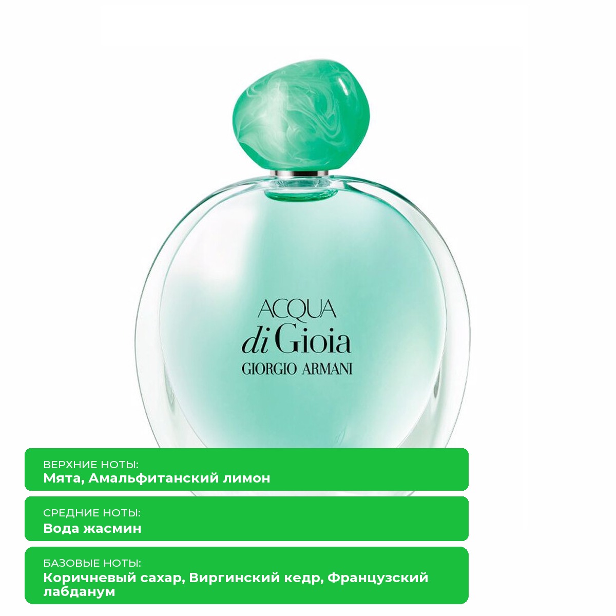 картинка Giorgio Armani Acqua di Gioia: Парфюмерная вода для женщин от магазина Одежда+