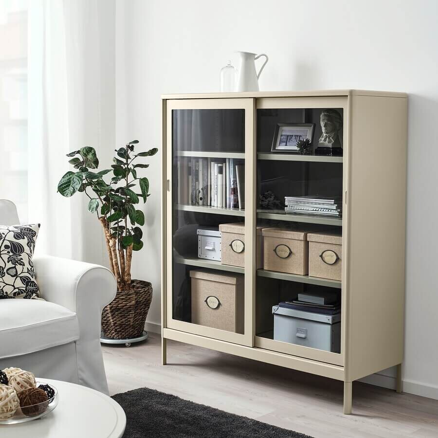 картинка Коробка с крышкой Ikea Kvarnvik 32x35, бежевый от магазина Одежда+