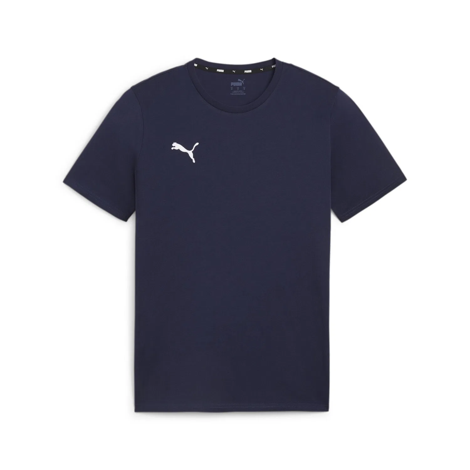 картинка Мужская футболка для тренировок PUMA, Navy/White от магазина Одежда+