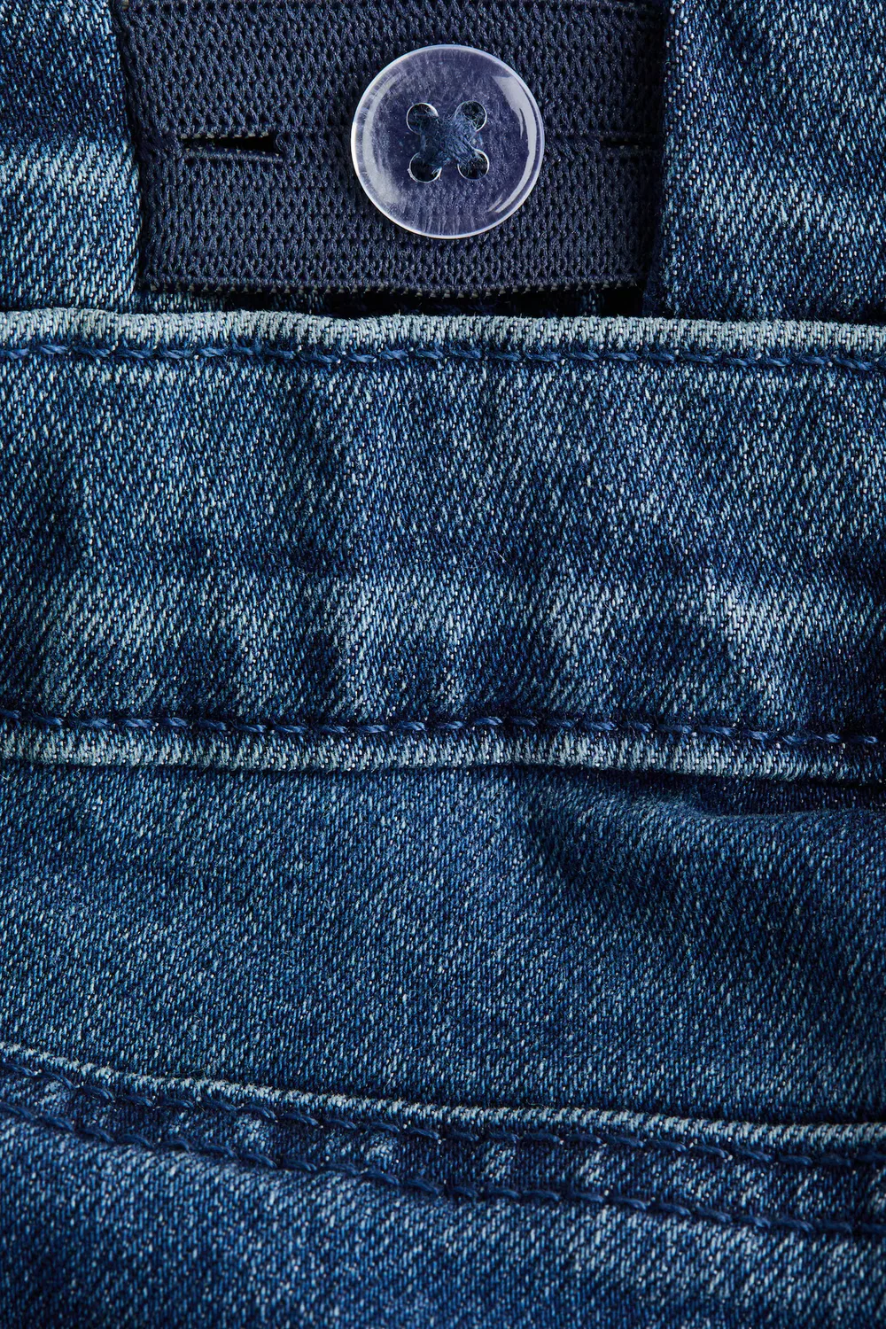 картинка Джинсы из эластичной ткани H&M, Dunkles Denimblau от магазина Одежда+