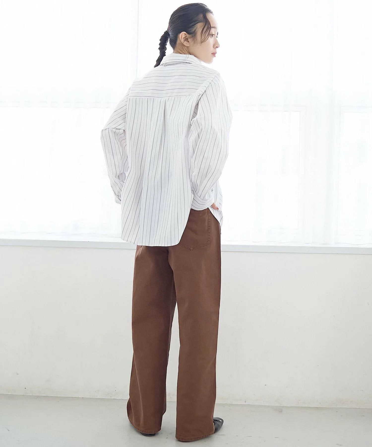 картинка Полосатая рубашка Coen, OFF WHITE от магазина Одежда+