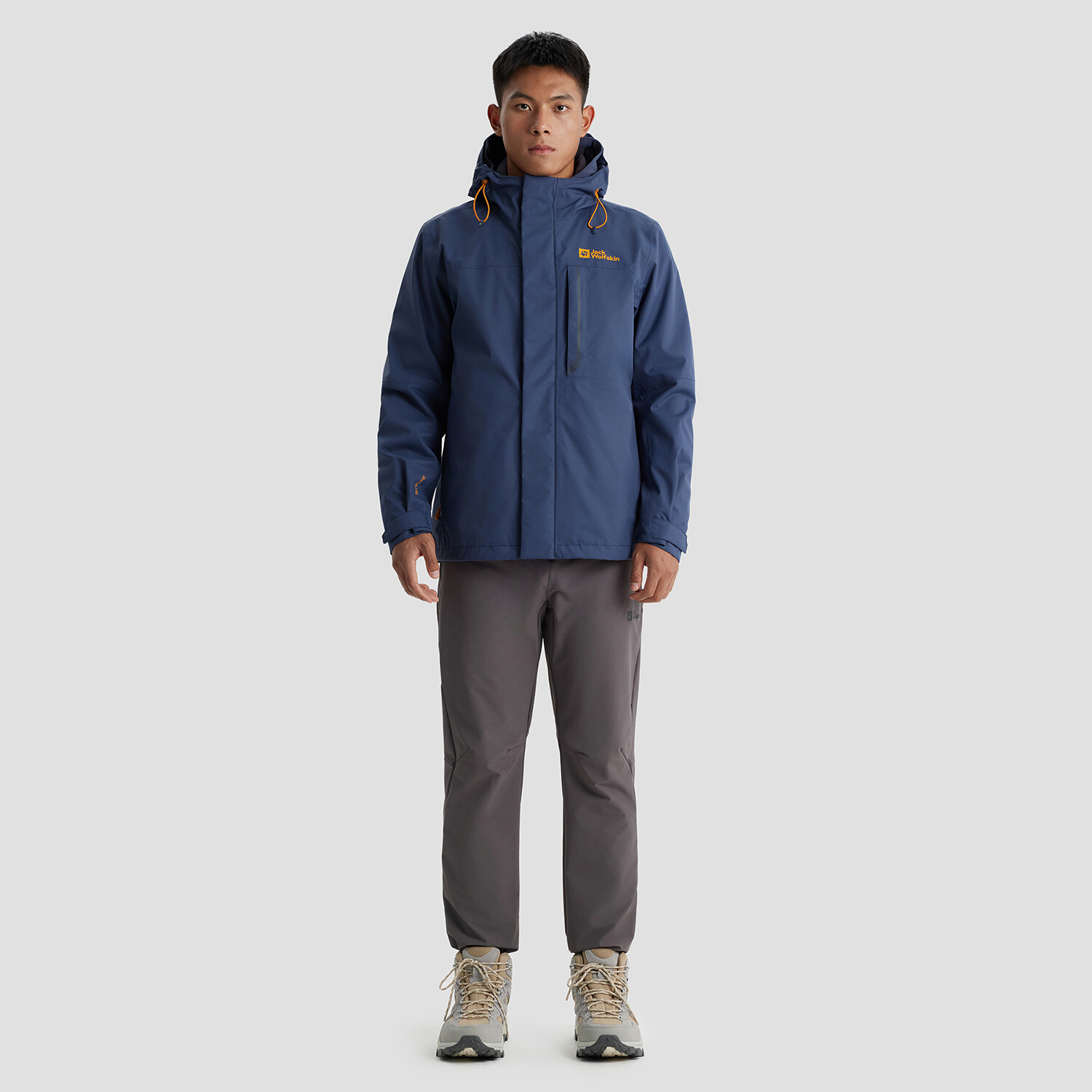 картинка Ветровка мужская Jack Wolfskin, черный от магазина Одежда+