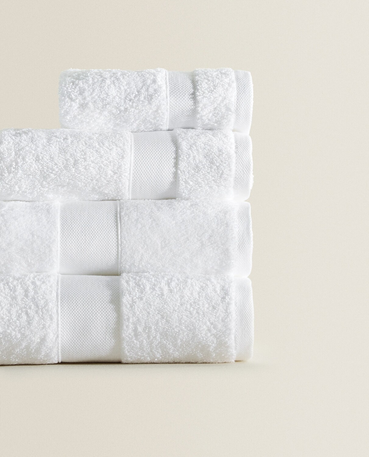 картинка Полотенце Zara Home Premium Cotton, белый от магазина Одежда+