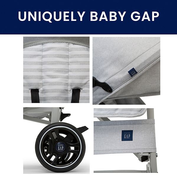 картинка Классическая легкая коляска Babygap, Gray от магазина Одежда+