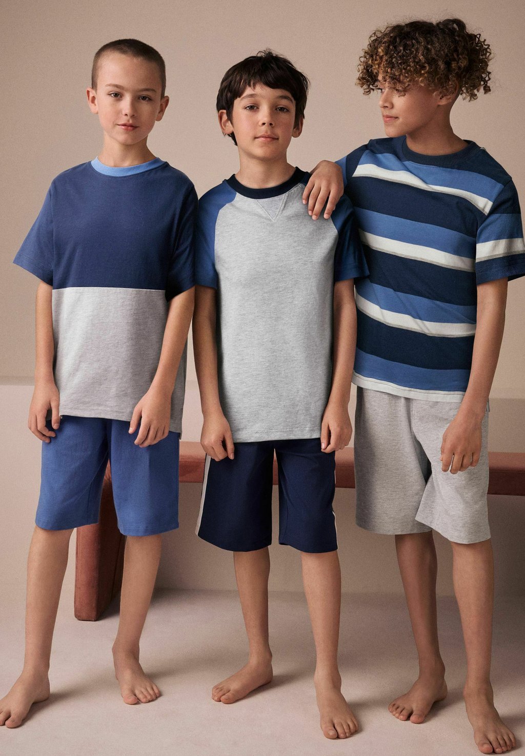 картинка Пижама REGULAR FIT - 3 PACK SET Next, синий от магазина Одежда+