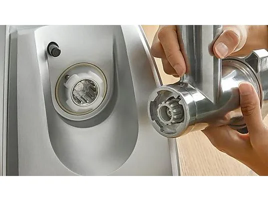 картинка Мясорубка Bosch MFW68660 2200W, серебристый/черный от магазина Одежда+