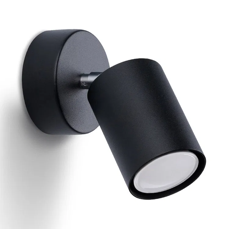 картинка Бра LEMMI 1 алюминиевое Sollux Lighting, Black от магазина Одежда+