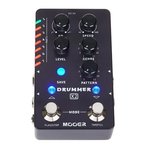 картинка Драм-машина Stereo Drummer X2 Mooer, Black от магазина Одежда+