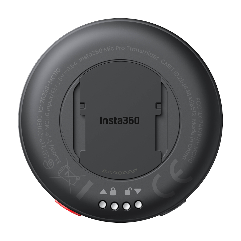 картинка Беспроводная микрофонная система Insta360 Mic Pro, 1 передатчика, черный от магазина Одежда+