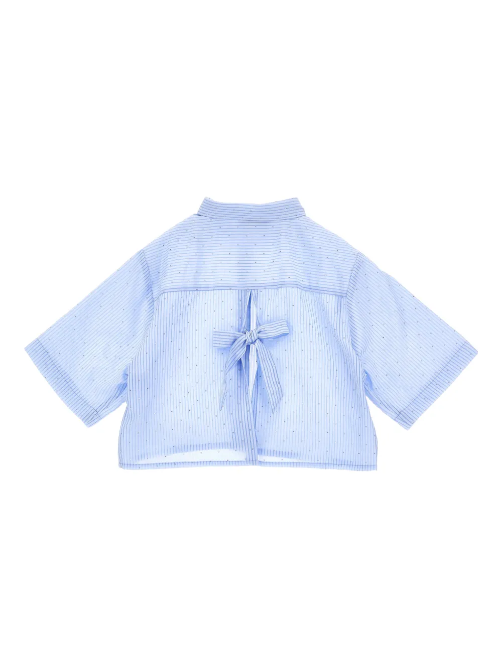 картинка Полосатая рубашка Philosophy Di Lorenzo Serafini Kids, синий от магазина Одежда+