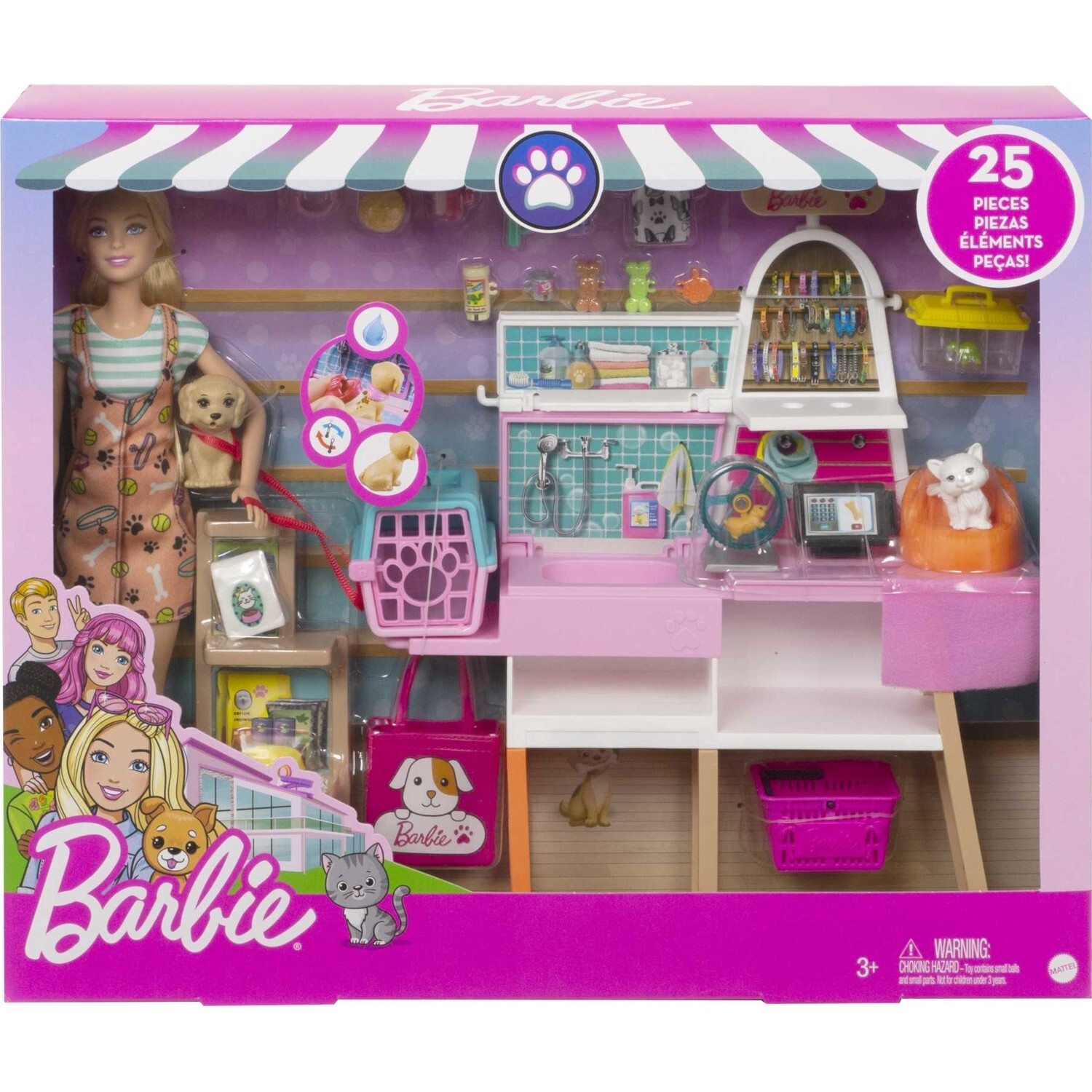 картинка Игровой набор Barbie Pet Boutique от магазина Одежда+