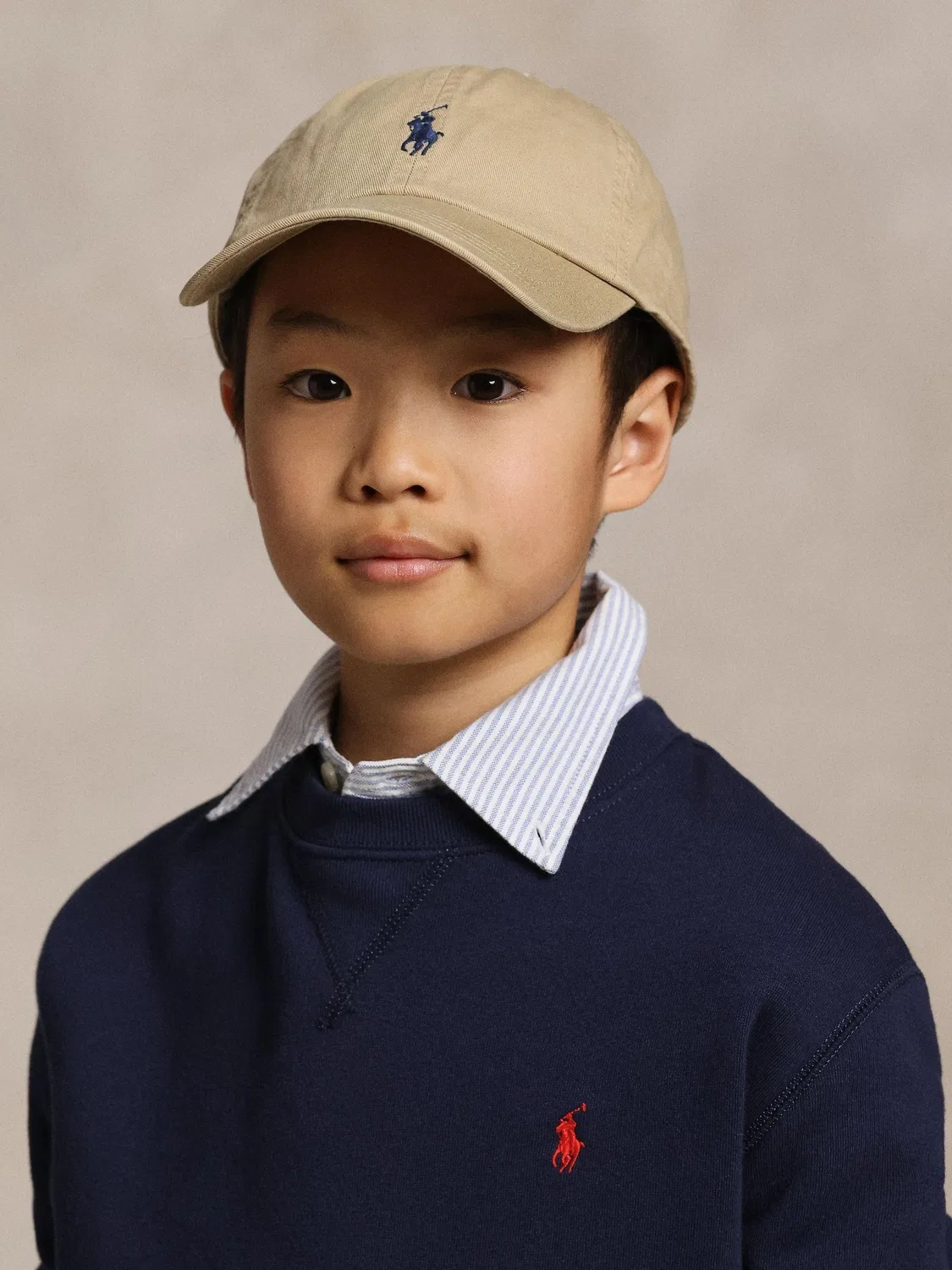 картинка Кепка спортивная, твил Polo Ralph Lauren, натуральный от магазина Одежда+