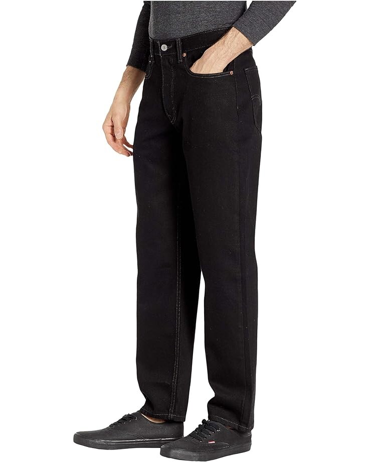 картинка Джинсы Levi's Mens 550 Relaxed Fit, черный от магазина Одежда+