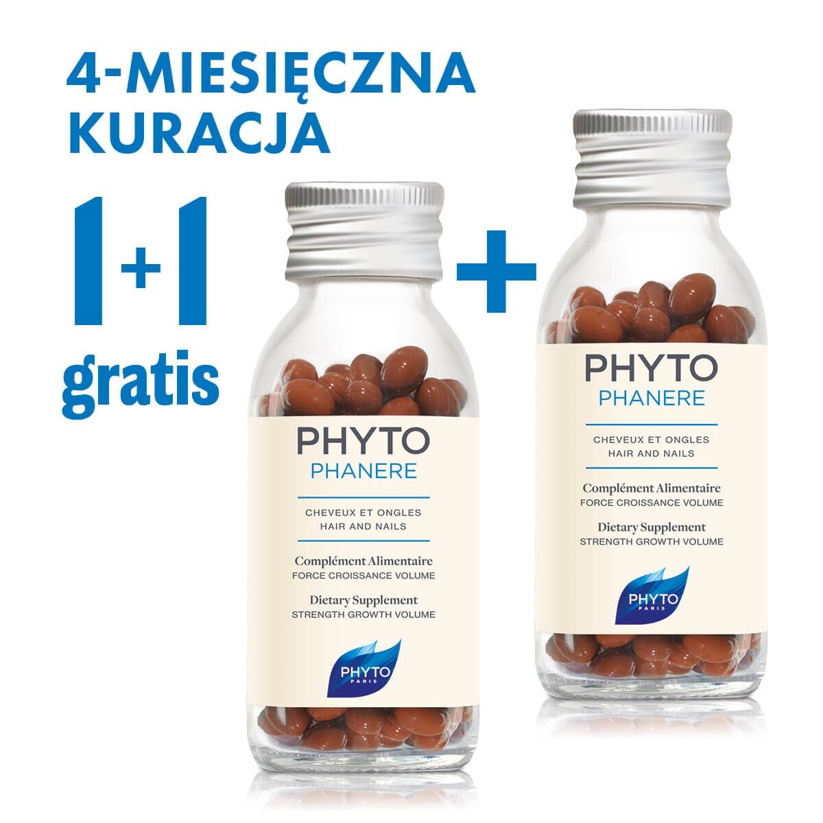 картинка Phyto Phytophanere Duo: Комплекс для Красоты Волос и Ногтей от магазина Одежда+