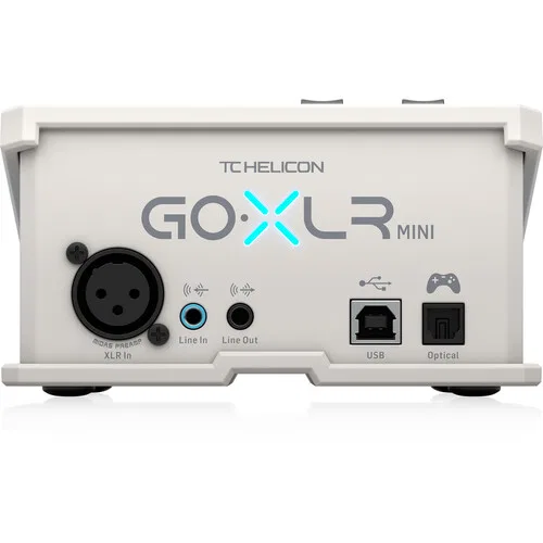 картинка TC-Helicon GoXLR Mini USB стриминговый микшер и аудиоинтерфейс (белый) от магазина Одежда+