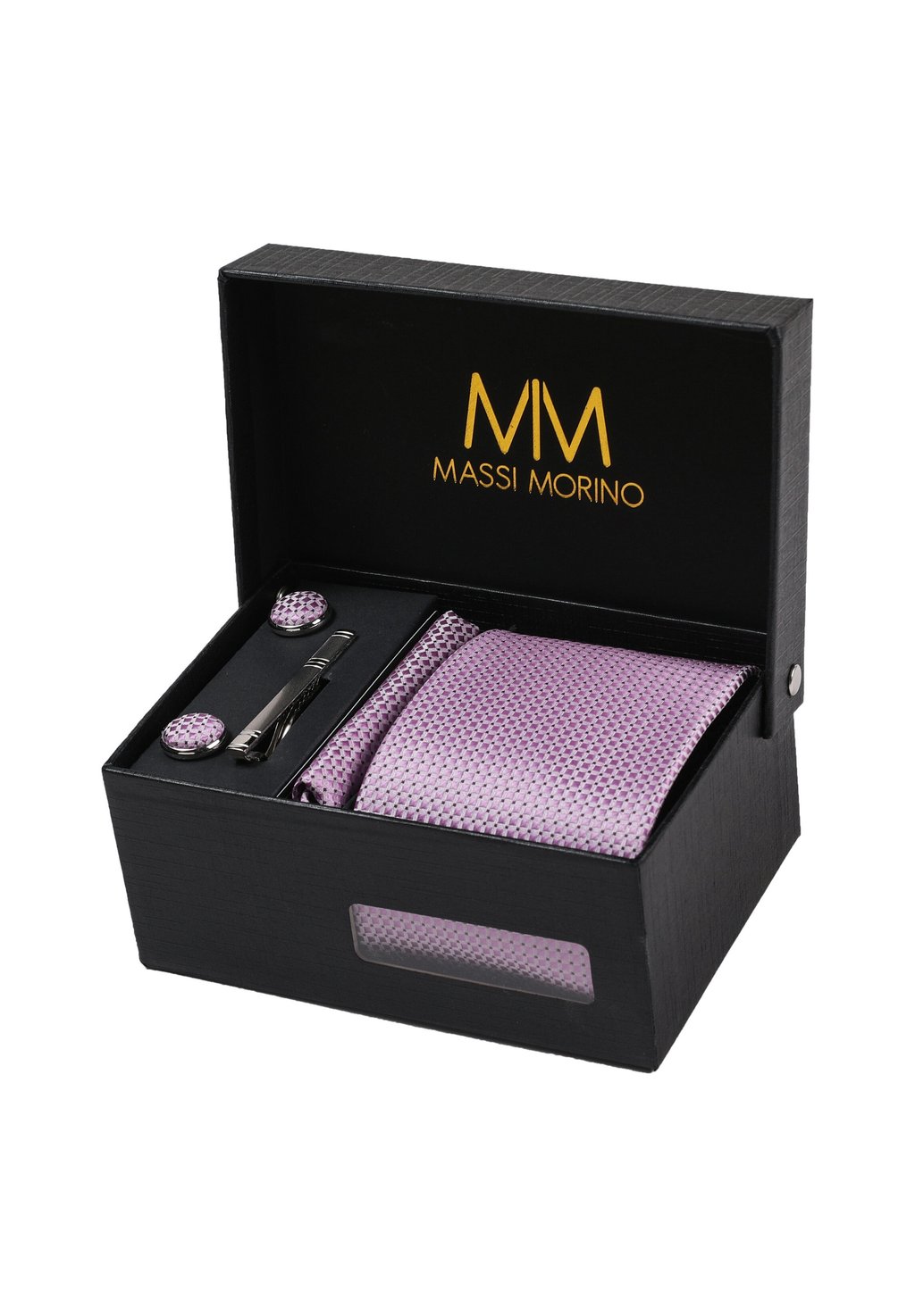 картинка Запонки SET - Tie Massi Morino, фиолетовый от магазина Одежда+