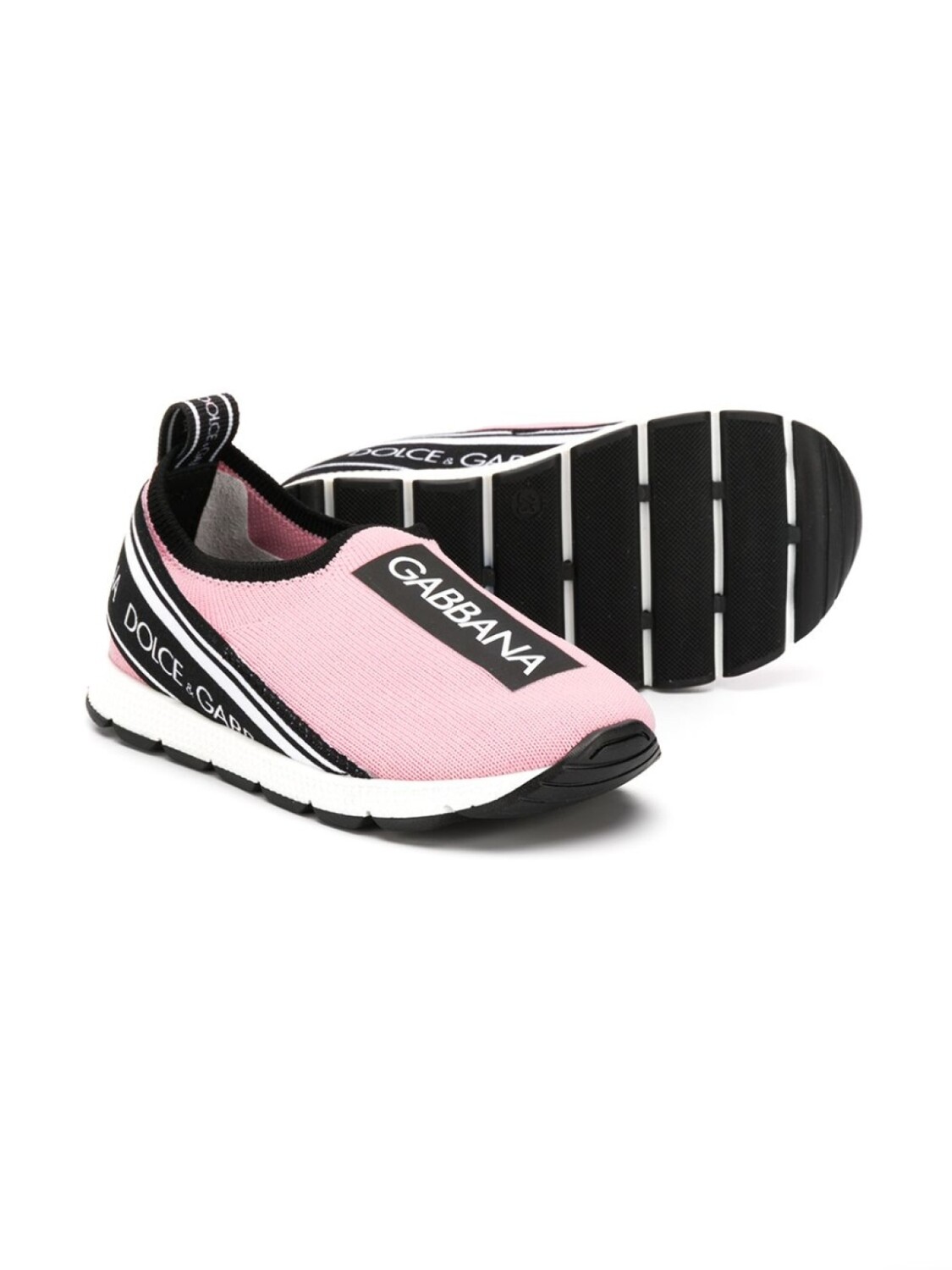 картинка Слипоны Dolce & Gabbana Kids Sorrento, розовый от магазина Одежда+