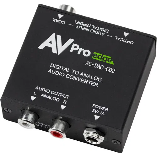 картинка Цифро-аналоговый аудиоконвертер AVPro Edge от магазина Одежда+