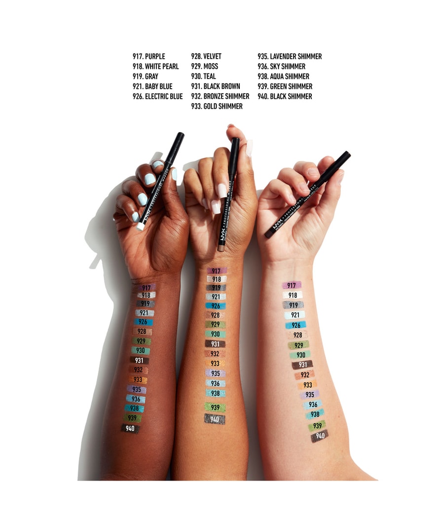 картинка Карандаш для глаз Nyx Professional Makeup Slim, purple от магазина Одежда+