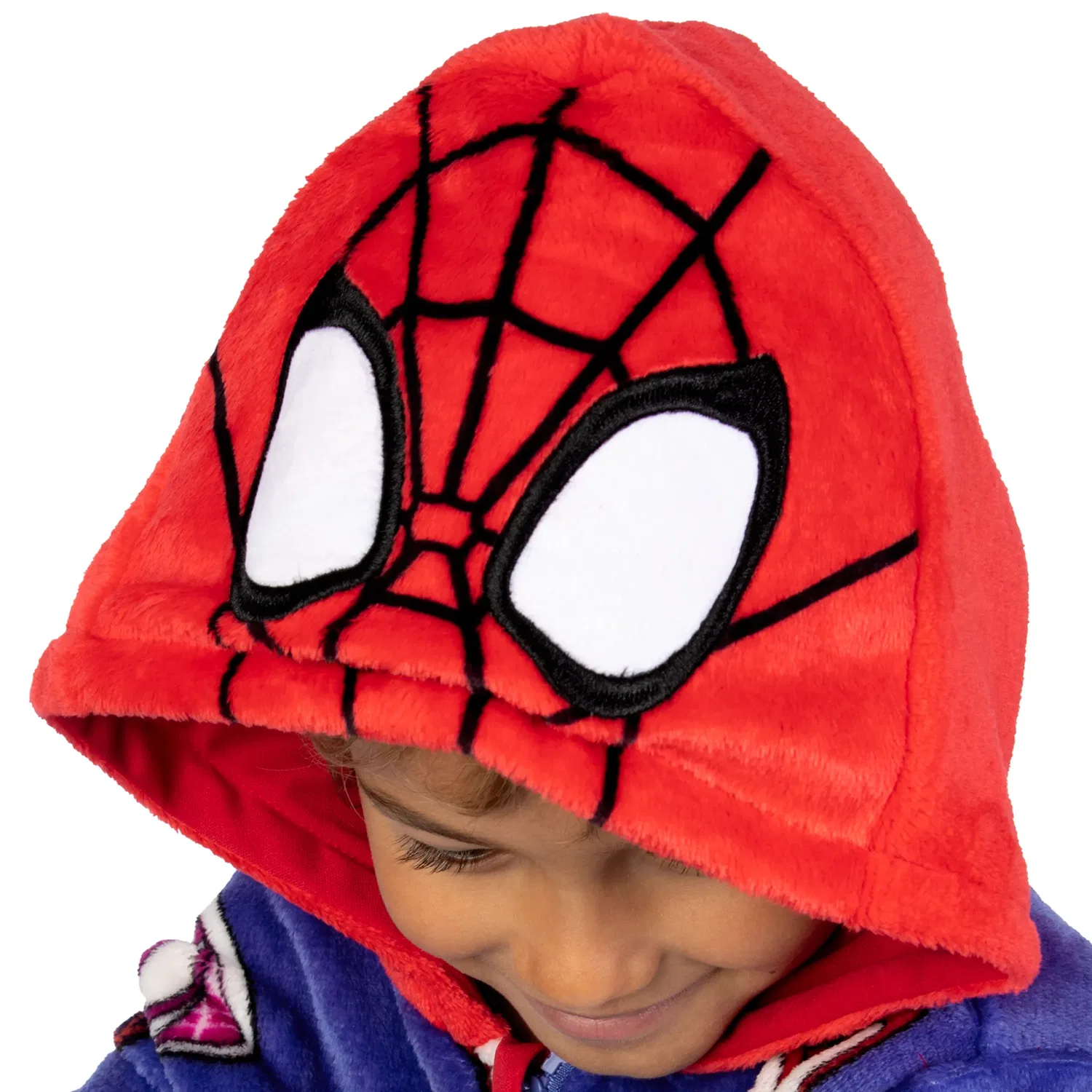 картинка Пижама-комбинезон Marvel Spider-Man для мальчиков, синий от магазина Одежда+