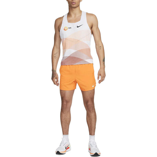картинка Майка Nike AeroSwift NN Running Singlet 'White Orange', белый от магазина Одежда+
