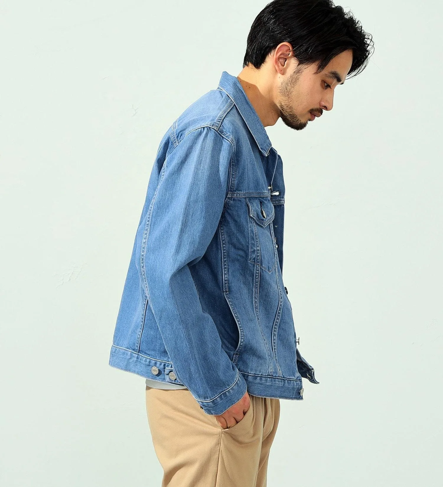 картинка Джинсовая куртка Edwin, Light blue от магазина Одежда+