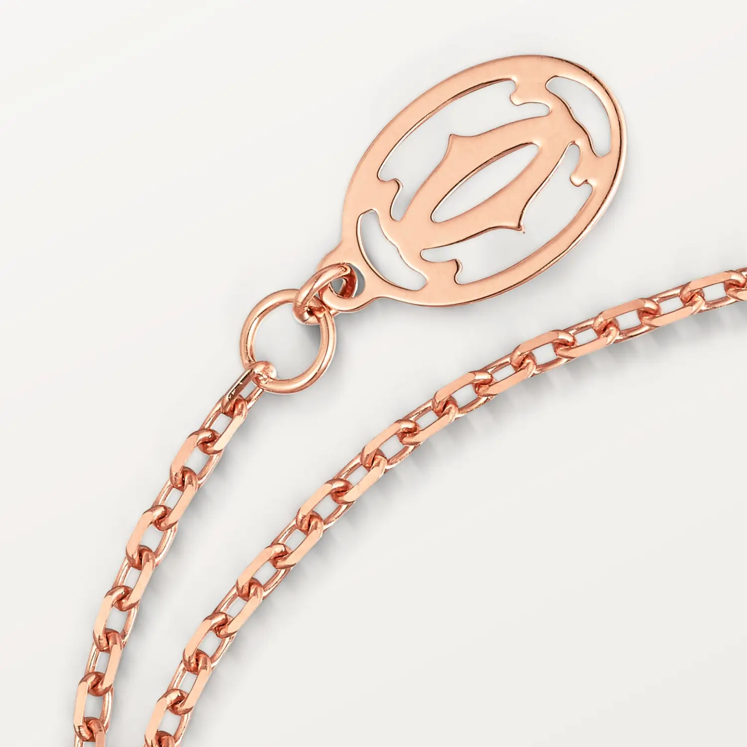 картинка Браслет Cartier d'Amour Mini из розового золота с бриллиантом от магазина Одежда+