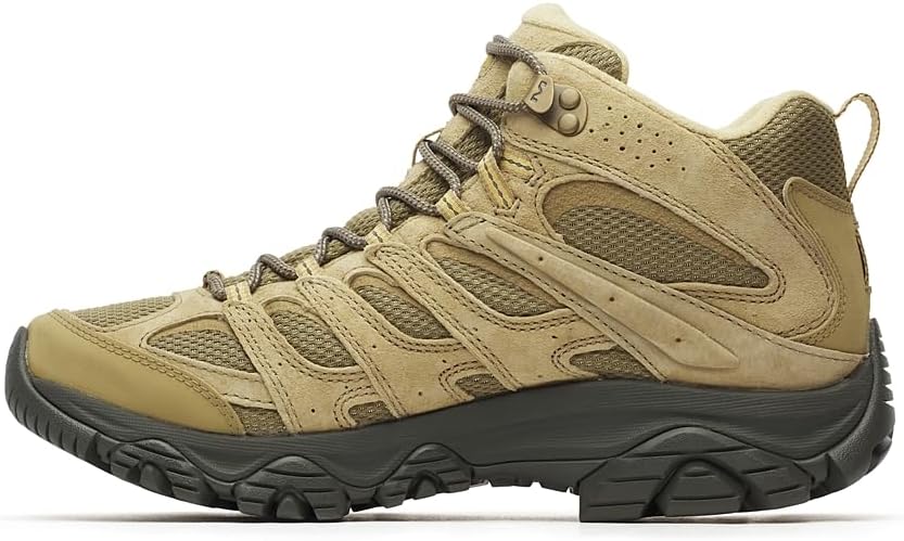 картинка Мужские походные ботинки Merrell Moab 3 Mid Waterproof, цвет Teak от магазина Одежда+