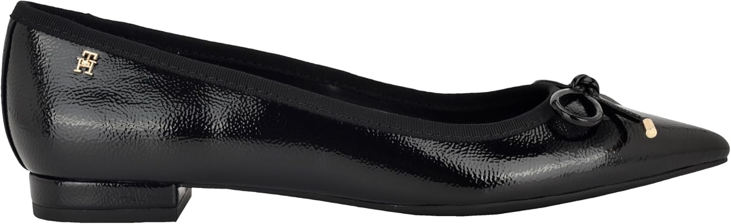 картинка Женские балетки Tommy Hilfiger Kimio, Black Multi 001 от магазина Одежда+
