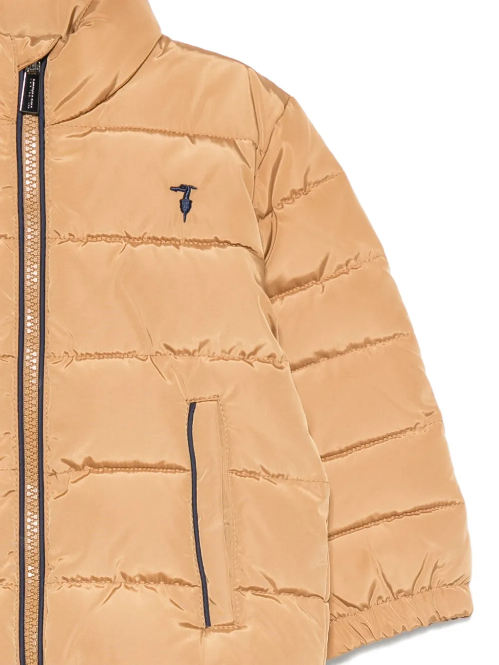 картинка Стеганая куртка TRUSSARDI JUNIOR, коричневый от магазина Одежда+
