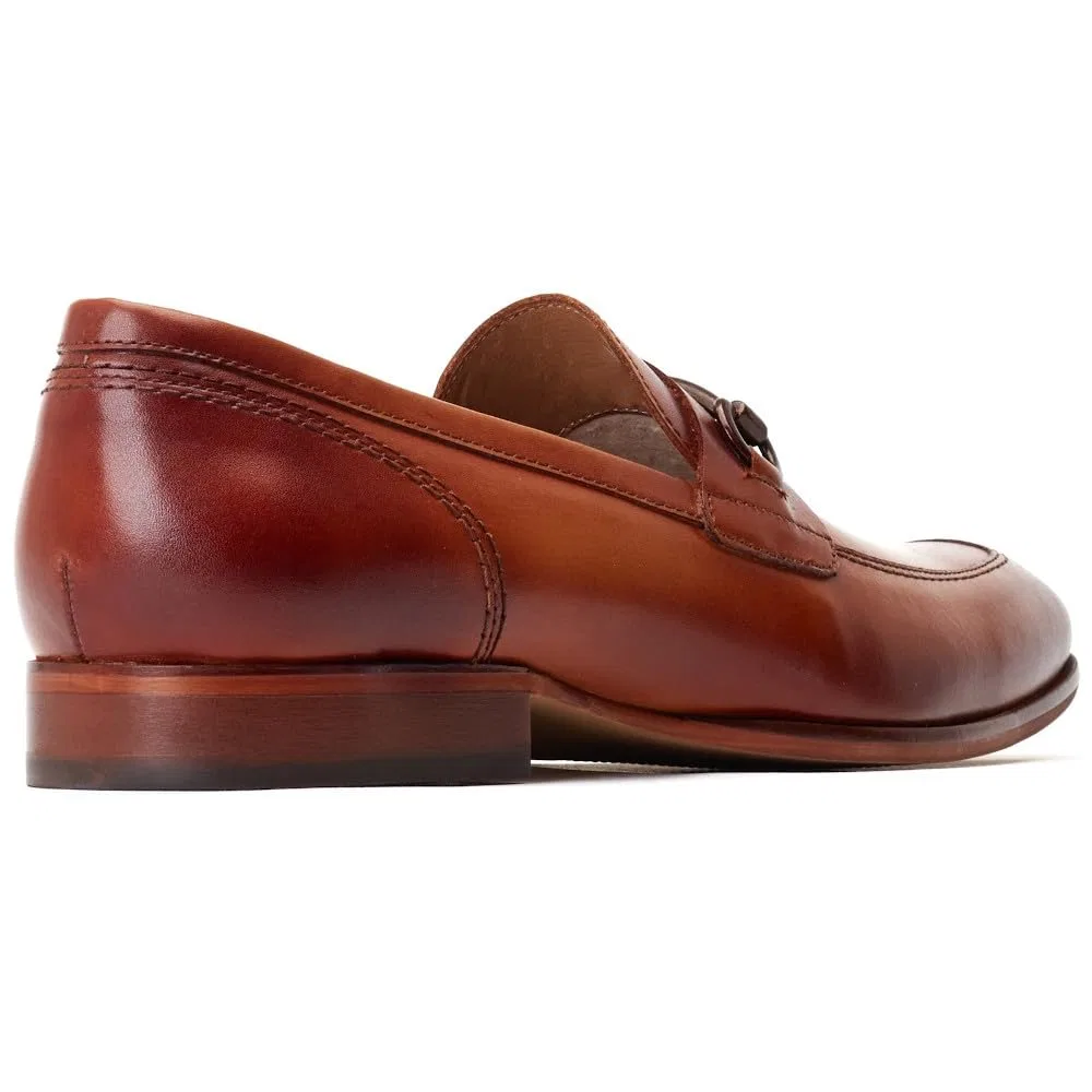 картинка Мужские лоферы с пряжкой Russo Base London, Light Brown от магазина Одежда+