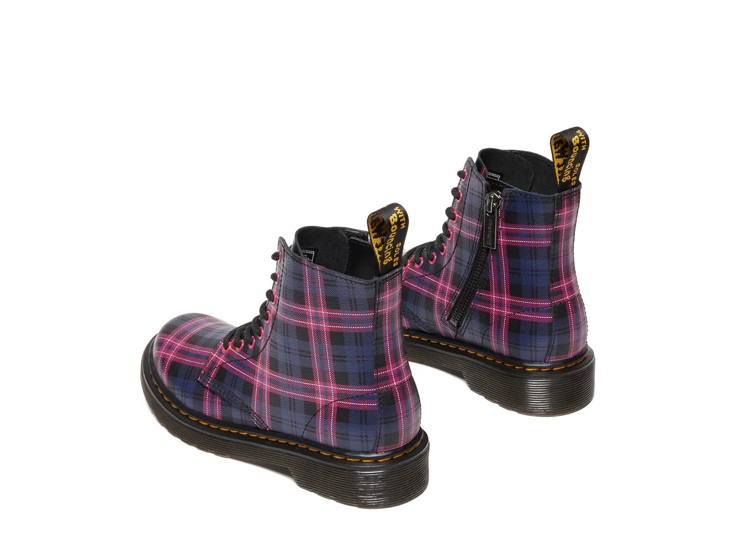 картинка Ботинки Dr. Martens 1460 Boot, детские, черный/розовый от магазина Одежда+