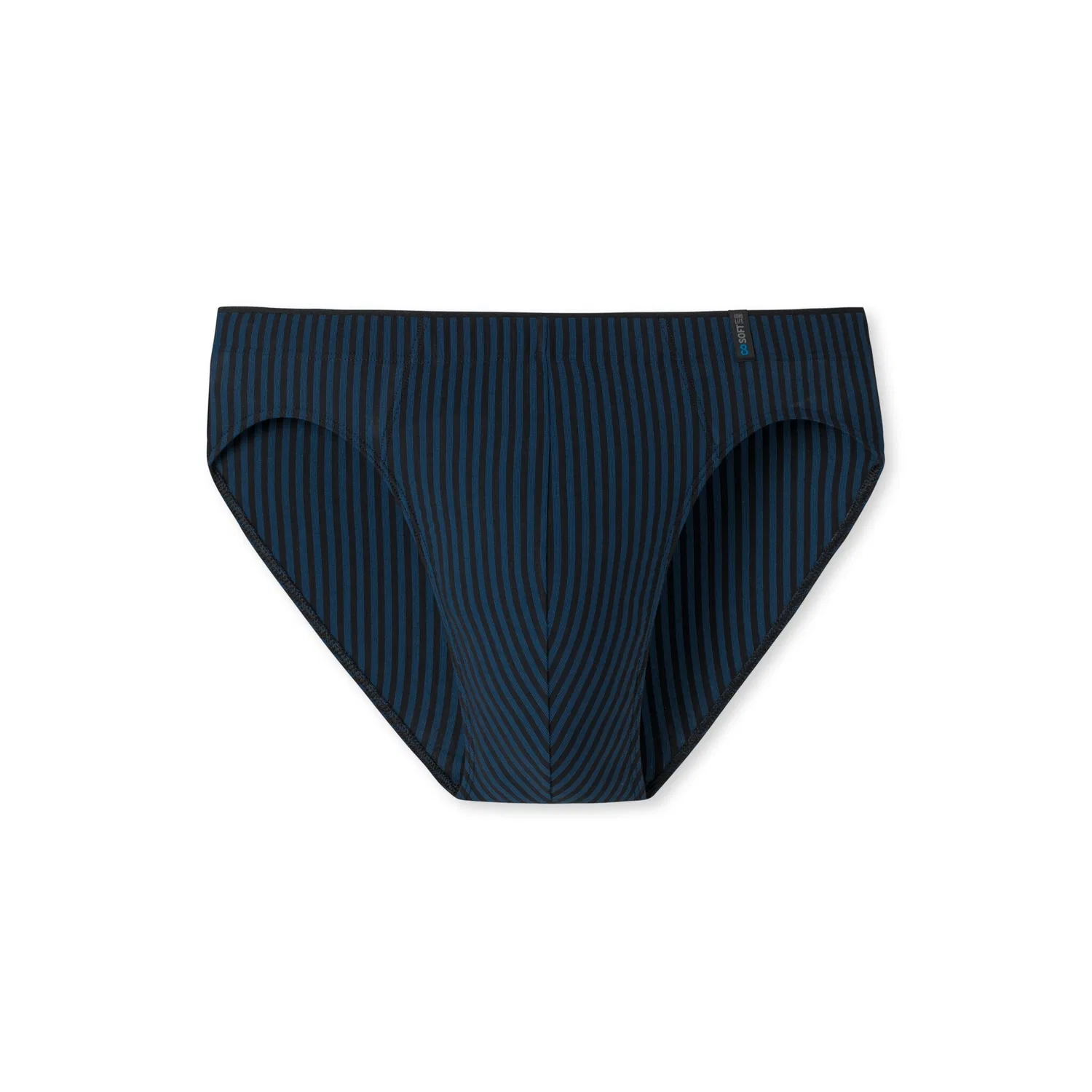 картинка Мужской мини-слип в полоску Long Life Soft Schiesser, Blue от магазина Одежда+