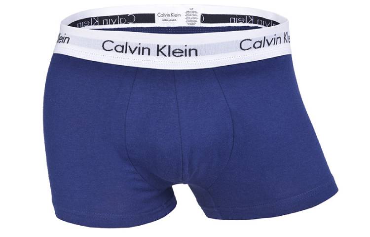 картинка Комплект трусов Calvin Klein, 3 предмета, белый/синий/красный от магазина Одежда+