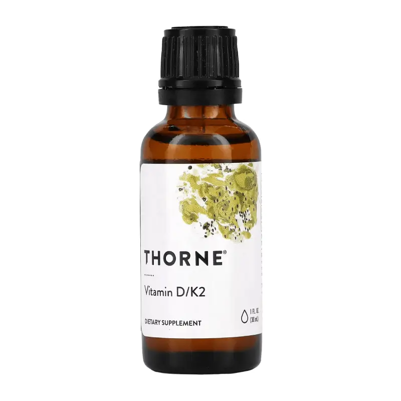 картинка Витамины D3 и K2 Thorne Research, 30 мл от магазина Одежда+
