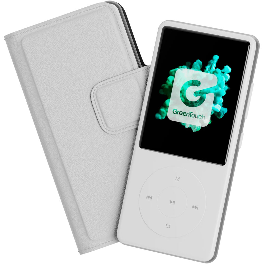 картинка MP3-плеер GreenTouch SIX 32 ГБ с чехлом (белый) от магазина Одежда+