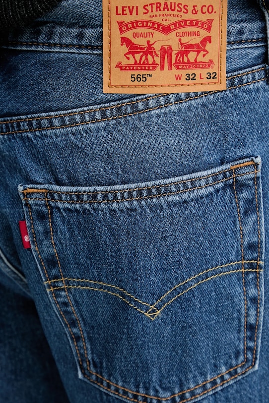 картинка Джинсы 565 LOOSE STRAIGHT Levi'S, синий от магазина Одежда+