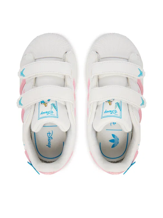 картинка Кроссовки Disney Superstar II Comfort Closure Adidas, белый от магазина Одежда+