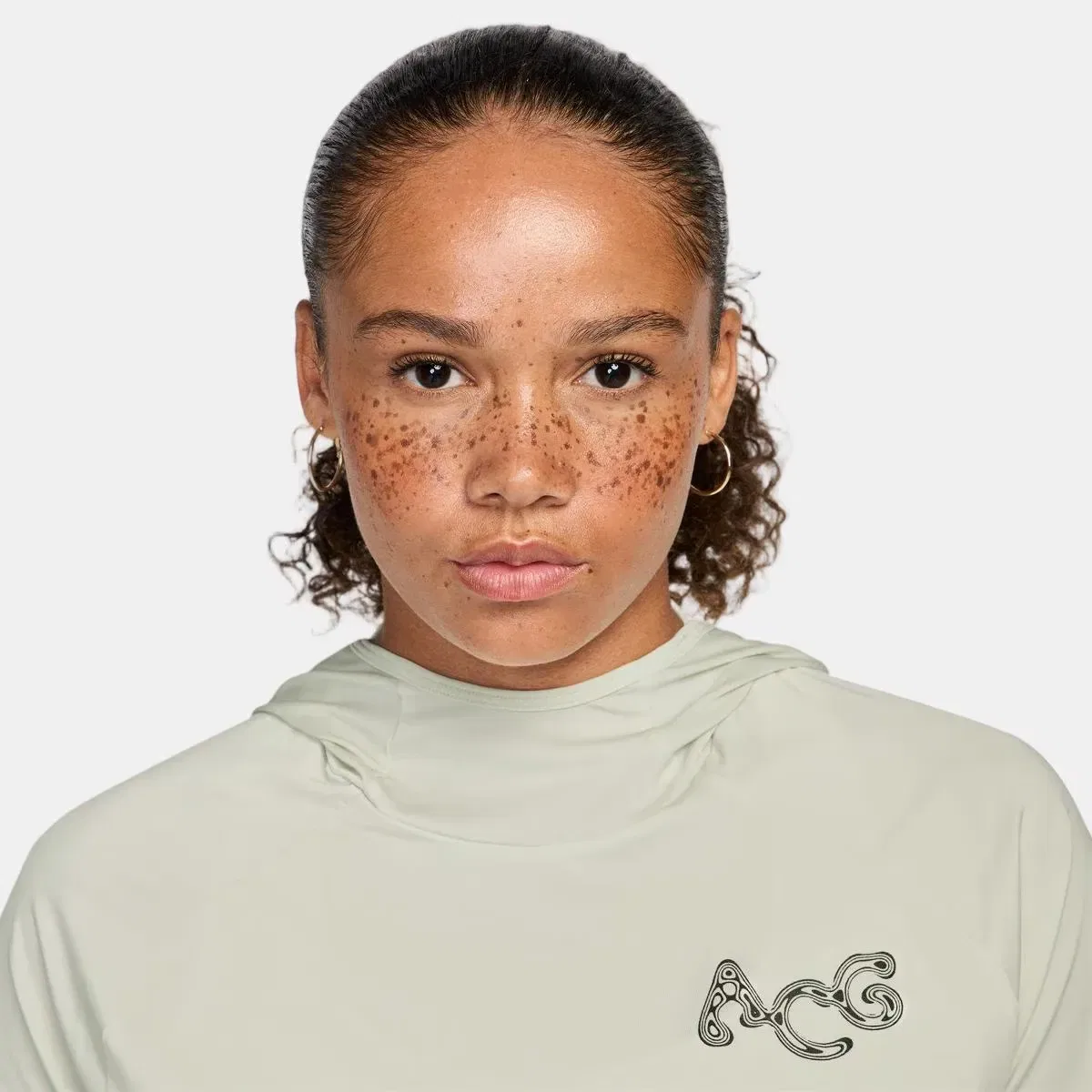 картинка Женская худи ACG DF UV Nike, Grey от магазина Одежда+