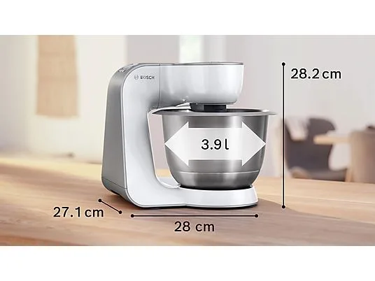 картинка Кухонная машина Bosch MUM58210 Serie 4 1000W, белый от магазина Одежда+