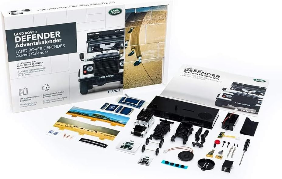 картинка Адвент-календарь FRANZIS ‎‎67155-4, Land Rover Defender 2020 от магазина Одежда+