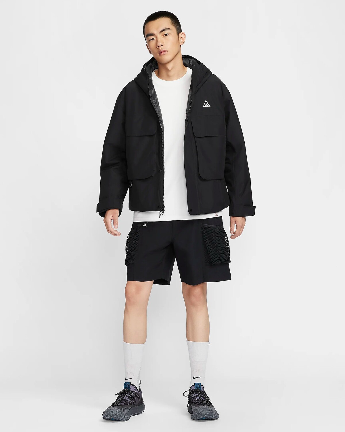 картинка Куртка Nike ACG Skull Peak с утеплителем PrimaLoft, черная от магазина Одежда+