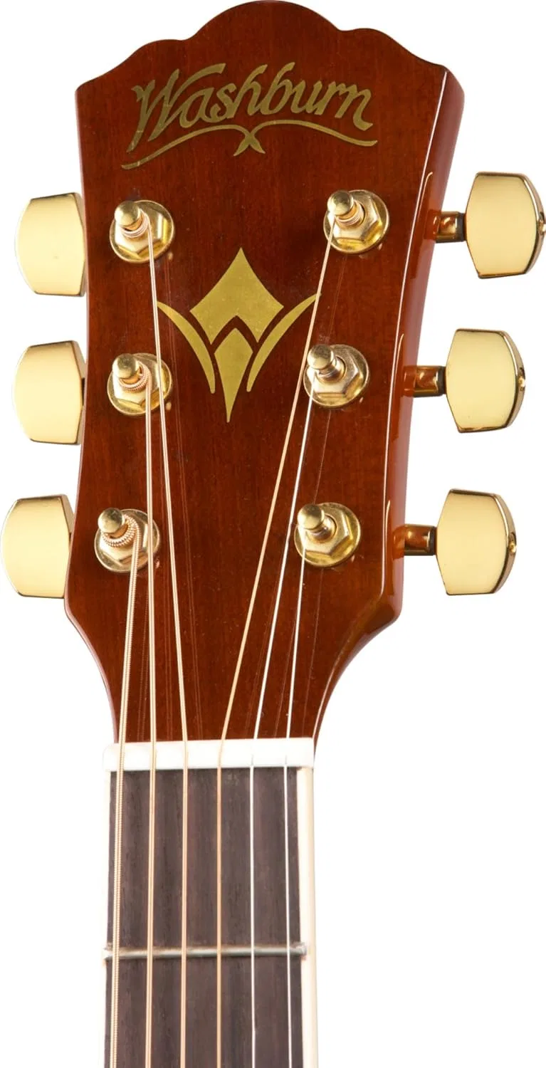 картинка Акустическая гитара, WD100DLMK, Washburn, Natural Gloss от магазина Одежда+