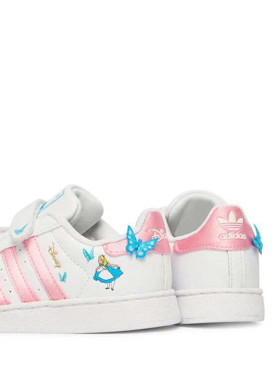 картинка Кроссовки Disney Superstar II Comfort Closure Adidas, белый от магазина Одежда+