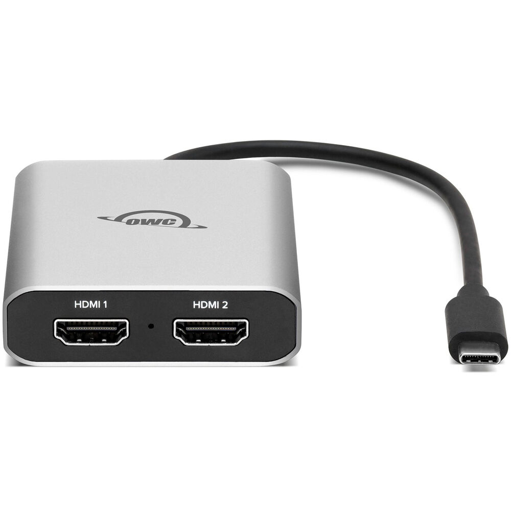 картинка OWC USB-C to Dual HDMI 4K Display Adapter OWCCADPDL2HDMIQ от магазина Одежда+