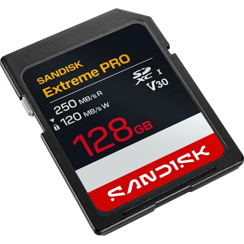 картинка Карта памяти SanDisk Extreme PRO UHS-I SDXC 128 ГБ от магазина Одежда+